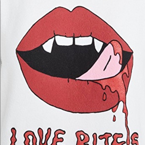 ❌SOLD❌Wildfox Love Bites Baggy Beach Jumper - Picture 2 of 6